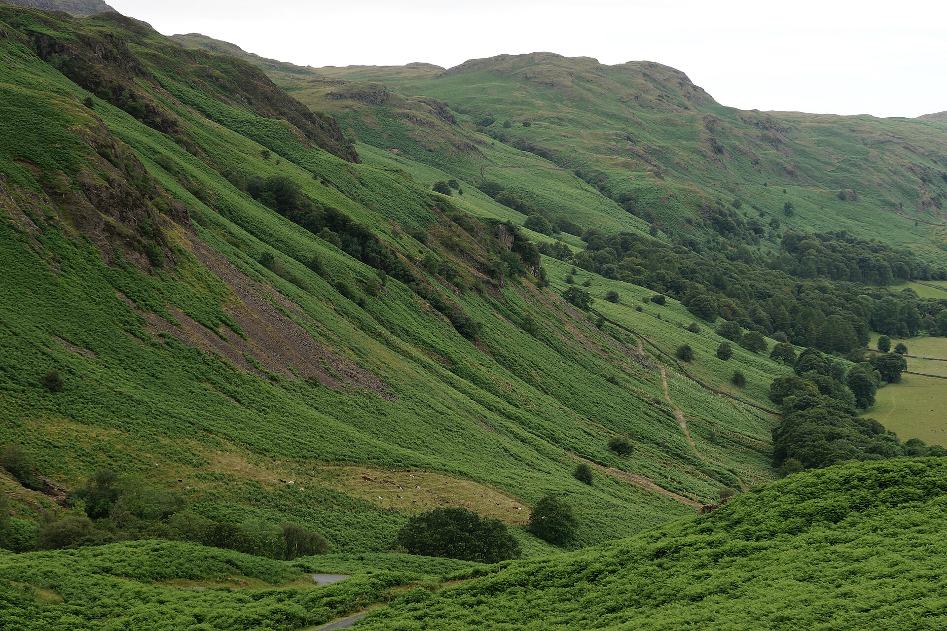 Hardknott Pass, Lake District