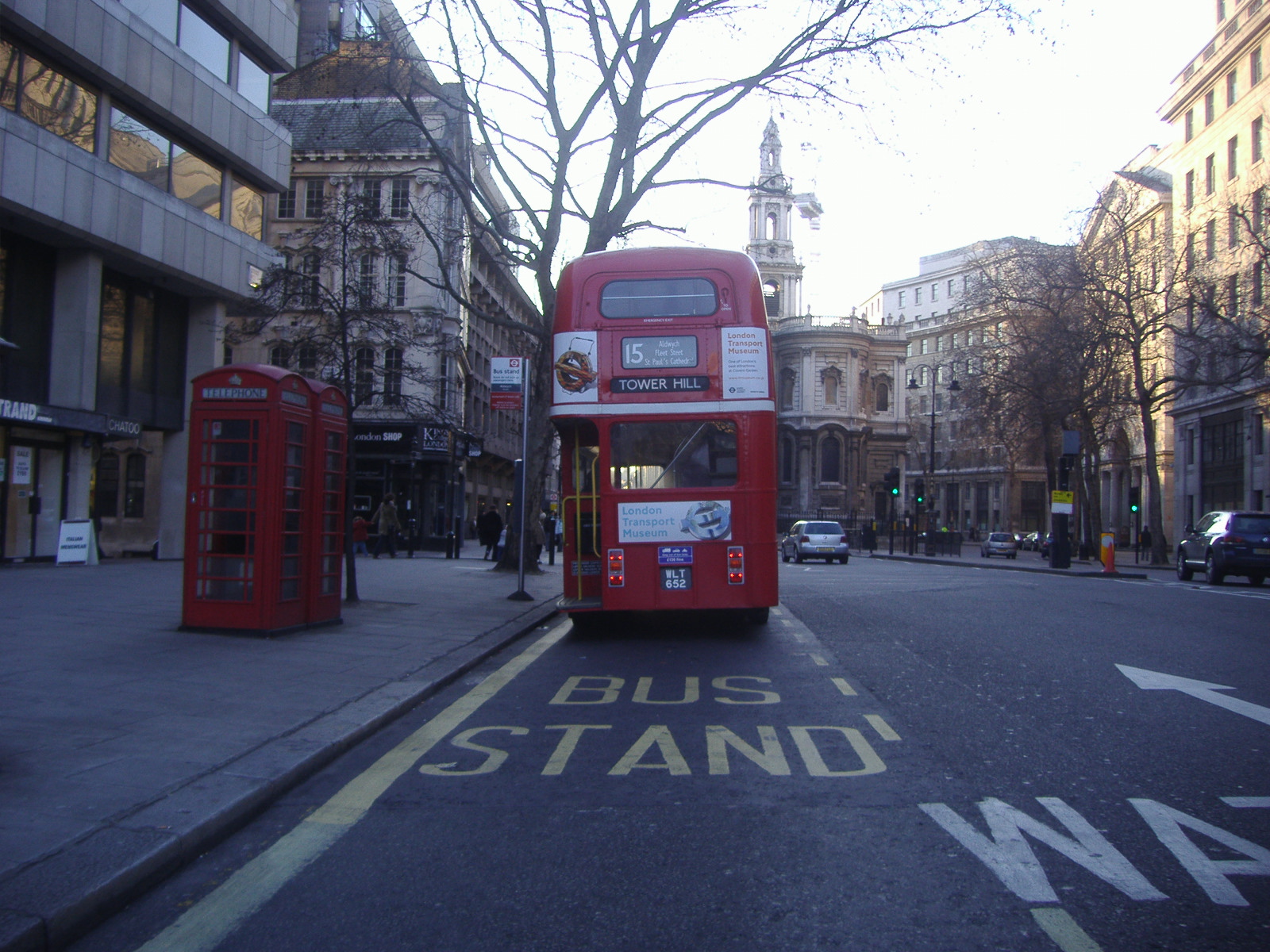 Routemaster bus at Aldwych, London